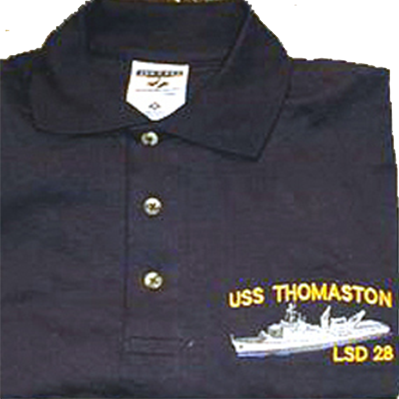 LSD-28 Collard Shirt with Embroidered Logo